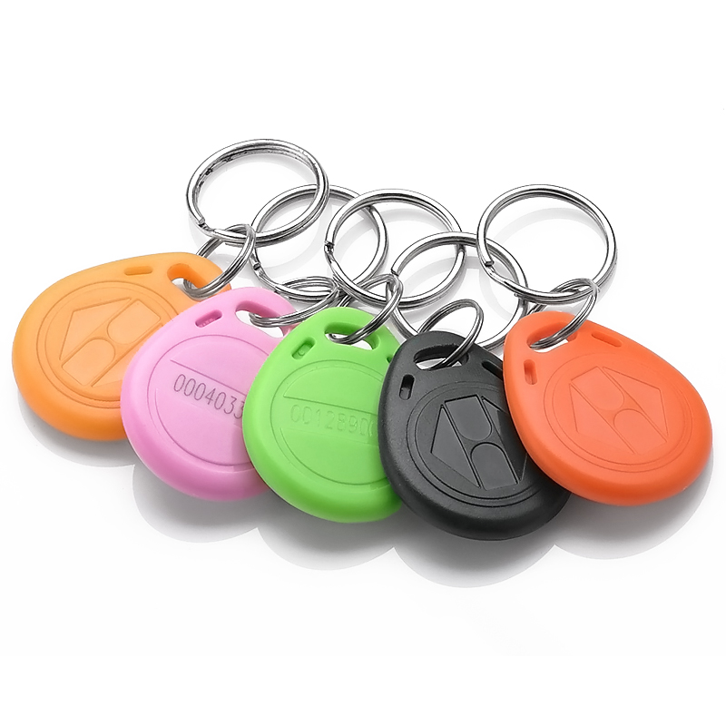 ABS03 RFID ABS Key Fob RFID Rewritable Key Card For access control