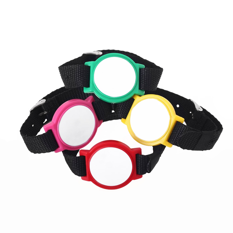 NL02 RFID NFC Nylon Wristband Adjustable Watch Buckle Bracelets