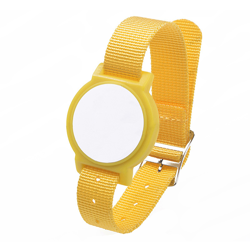 NL02 RFID NFC Nylon Wristband Adjustable Watch Buckle Bracelets