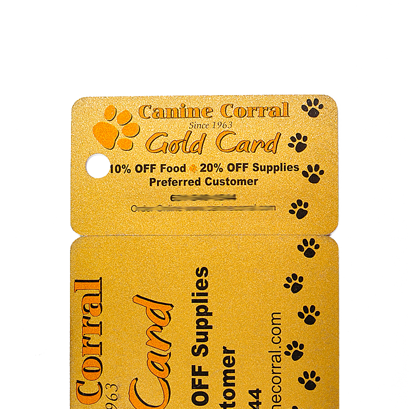 RFID Club Member PVC Combo Cards