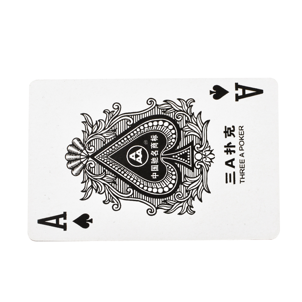 Standard size long range 13.56MHz Icode RFID playing cards for Macau casino