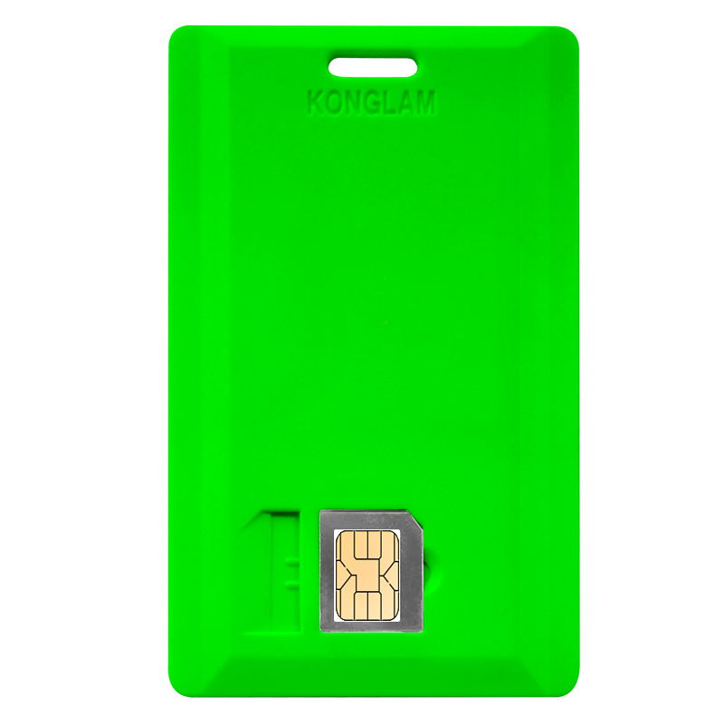 Colorful 13.56MHz HF RFID Campus card with SIM card slot