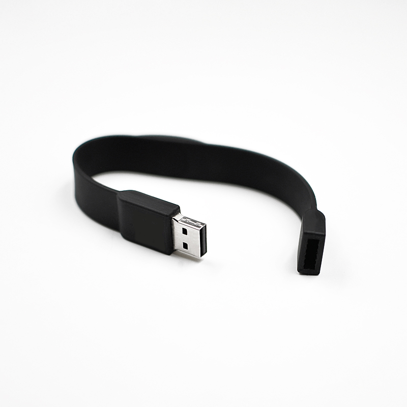 GJ20 RFID Usb Flash Drive Silicone Wristband USB Memory Stick Bracelet