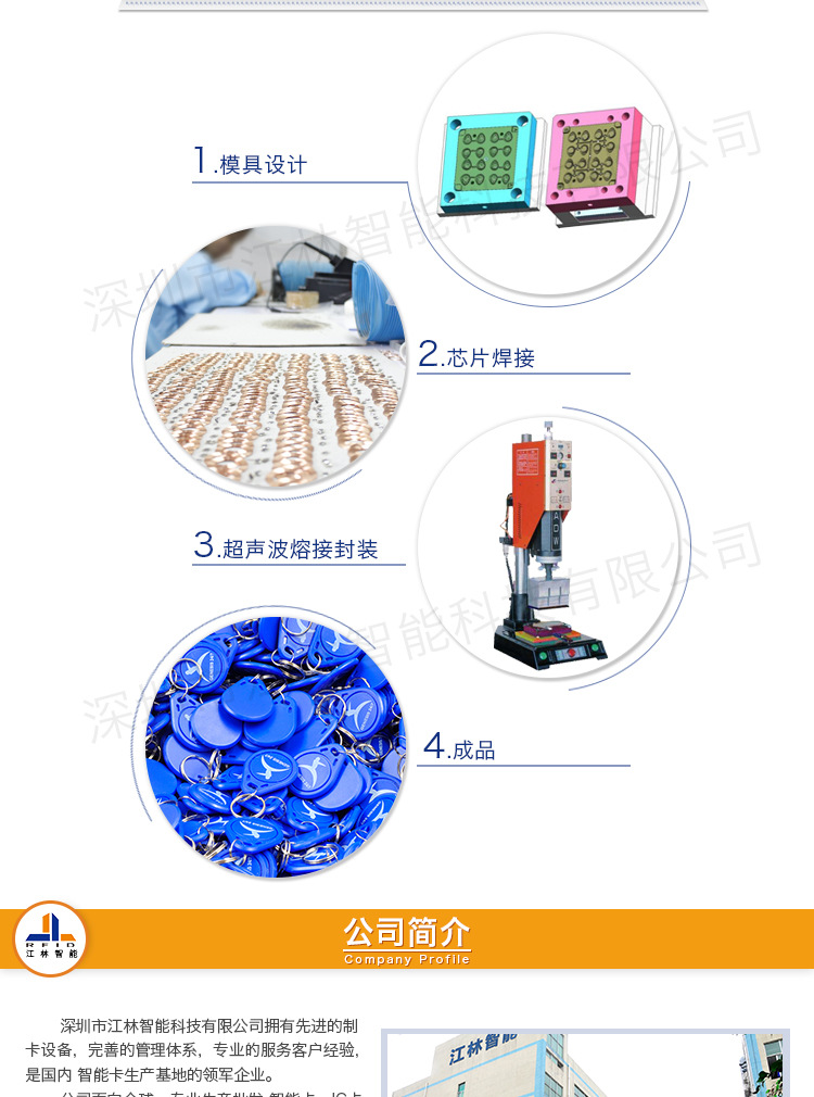 ABS钥匙扣卡-IC卡-ID卡-复制卡-门禁卡-物业卡-业主