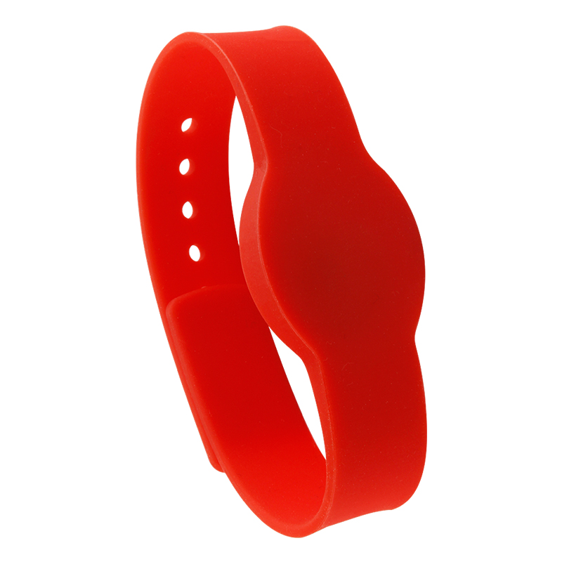 GJ13 RFID NFC Silicone Wristband Waterproof Buckle Bracelet