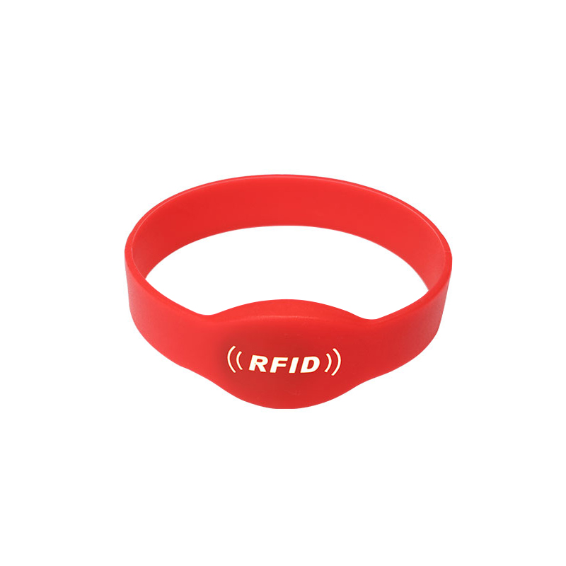 GJ10 RFID NFC Silicone Wristband  Elliptic Bracelets