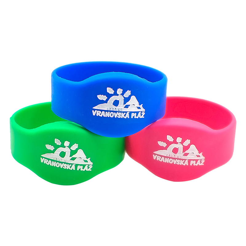 GJ10 RFID NFC Silicone Wristband  Elliptic Bracelets