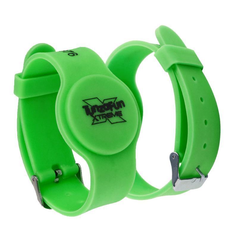 GJ16 RFID Silicone Smart Watch Wristband Watch Button Bracelets