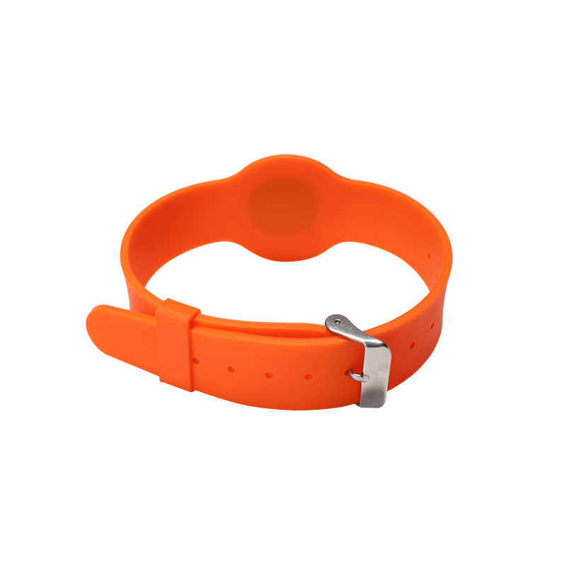 GJ16 RFID Silicone Smart Watch Wristband Watch Button Bracelets
