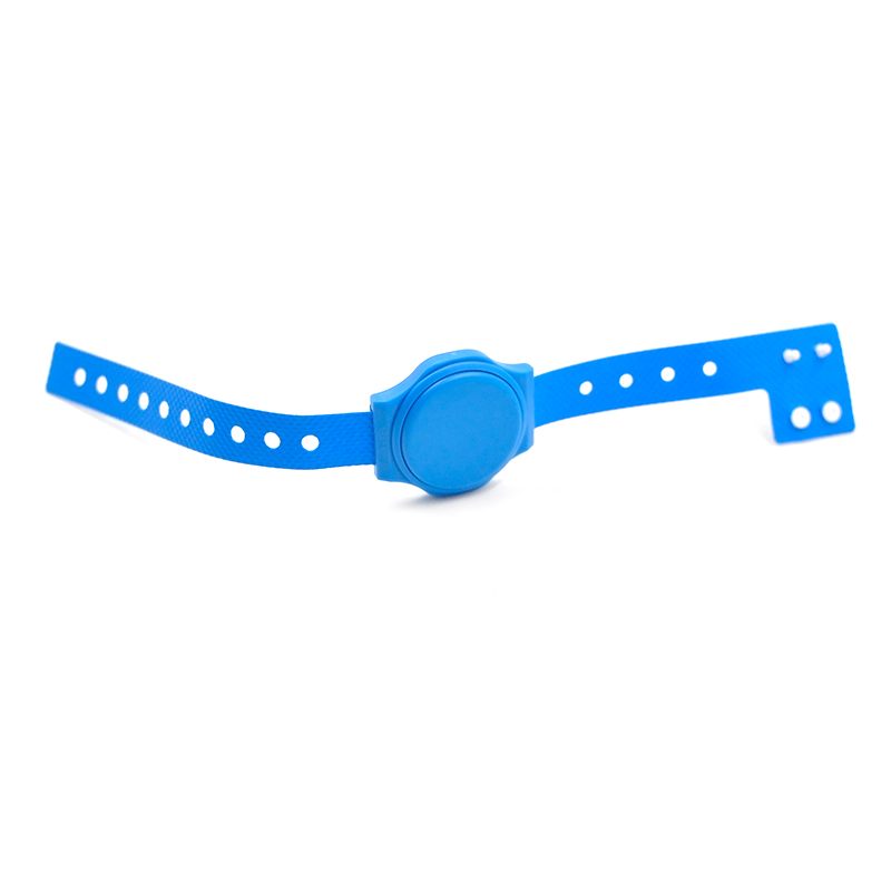 NJ01 RFID Waterproof Oxford Fabric Wristband  Anti-tamper Hand wrist Disposable Button Bracelets