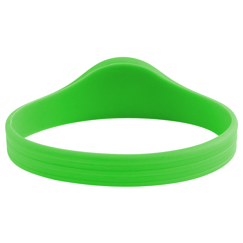 GJ04  RFID Waterproof Silicone Wristband Semicircular Bracelets