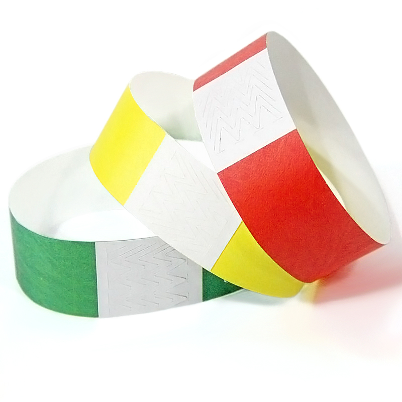 TK01 RFID NFC Sports Tyvek Wristband Disposable Tyvek Bracelets