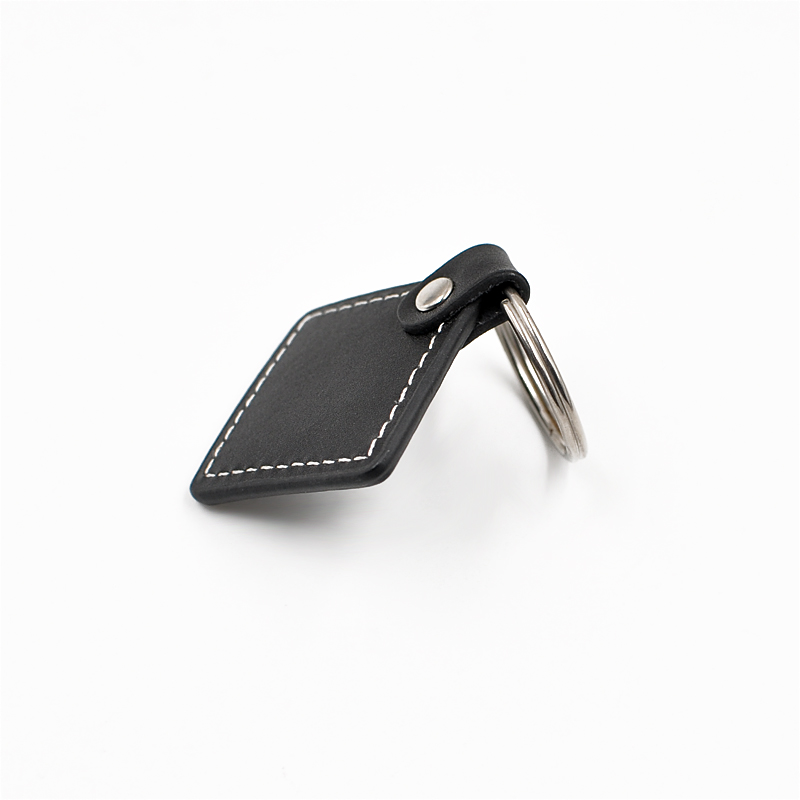 PG09 RFID Key Fob  leather Key Tag Key Holder For access control