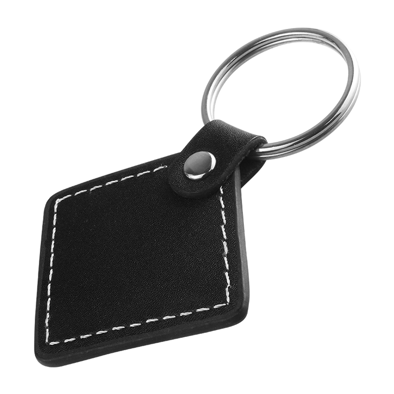 PG09 RFID Key Fob  leather Key Tag Key Holder For access control