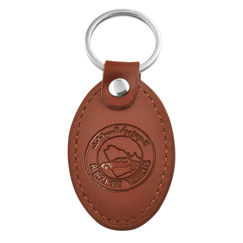 PG05 RFID leather Key Fob Waterproof Key Tag For access control