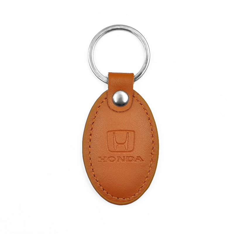 PG06 RFID  leather Key Fob Waterproof Key Tag For access control