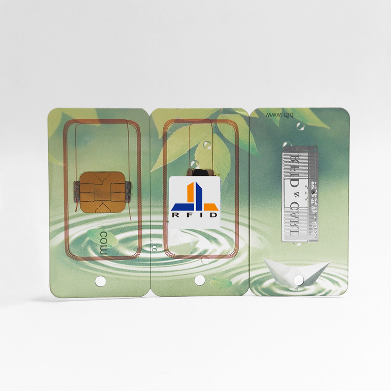 RFID PVC Dual Frequency IC ID Smart Card NFC Printed Card for Access Control