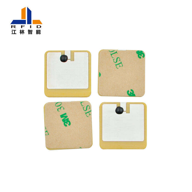 RFID Square UHF H3 Ceramic anti-metal Labels Fragile Equipment management