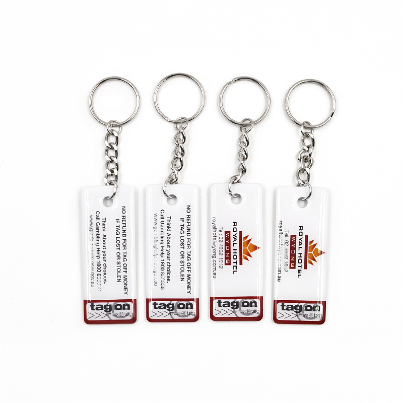 RFID EM4305 Crystal Epoxy Key fob NFC Card Waterproof key chain key holder for Access control,Payment