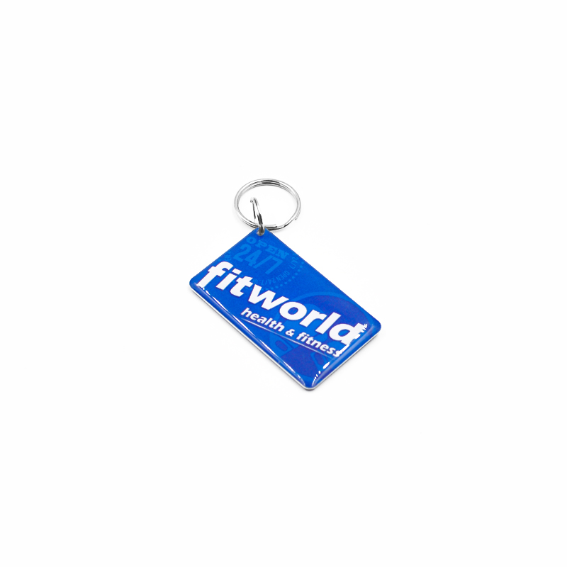 RFID Crystal Epoxy Key fob NFC TK4100 Card Waterproof key chain key holder for Access control,Payment