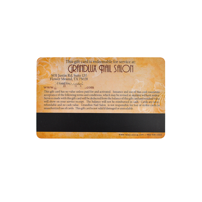 RFID PVC Plastic Card with Magnetic Stripe NFC Smart Card Printed Card