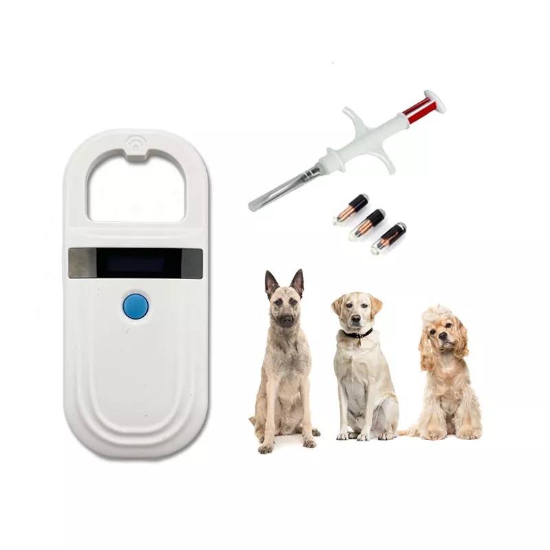 FDX-B Pet Glass Tag Scanner RFID Handheld Reader for Animal ID
