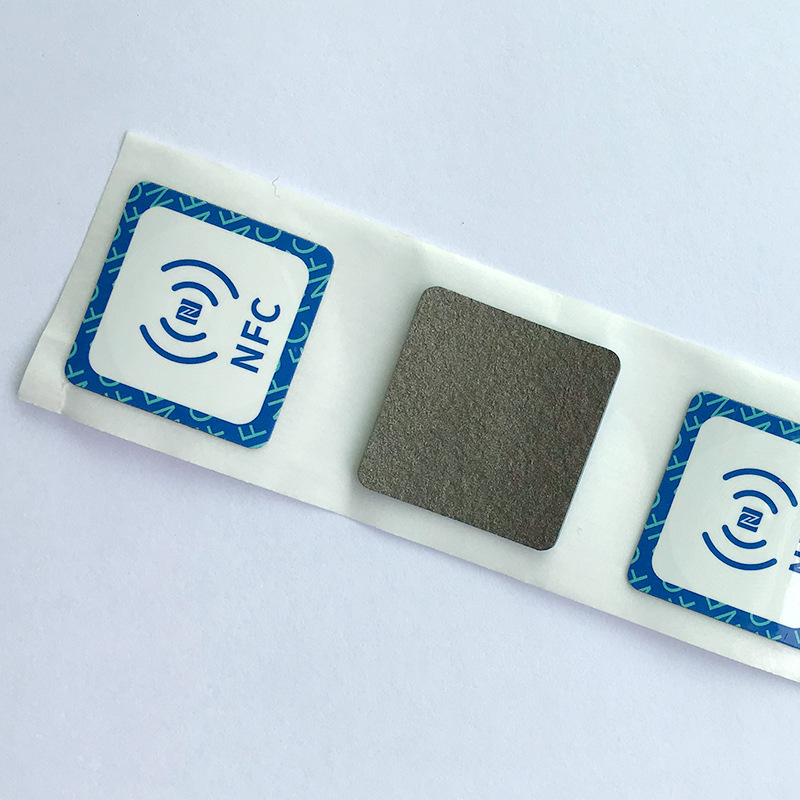 ISO15693 icode X  ANTI-METAL Wet Inlay RFID  NFC TAG Sticker