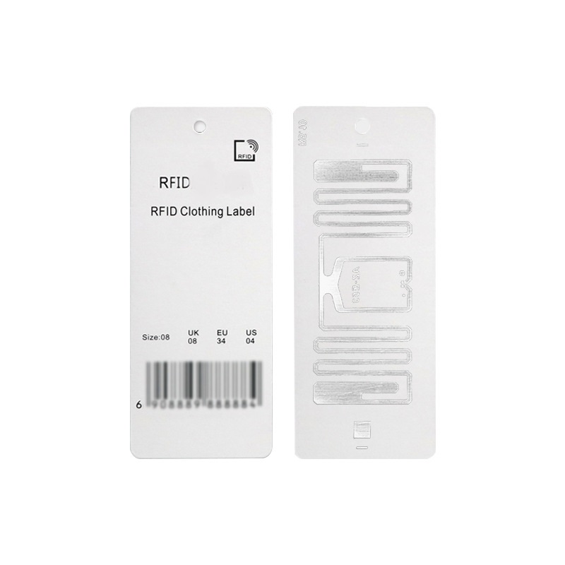 ISO18000-6C 896-860MHZ U8 PVC RFID Clothing anti-counterfeiting Tag