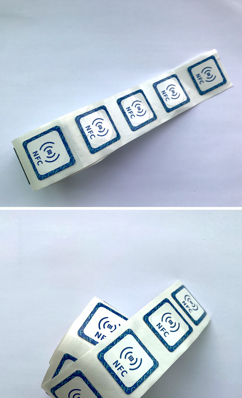 ISO15693 icode X  ANTI-METAL Wet Inlay RFID  NFC TAG Sticker